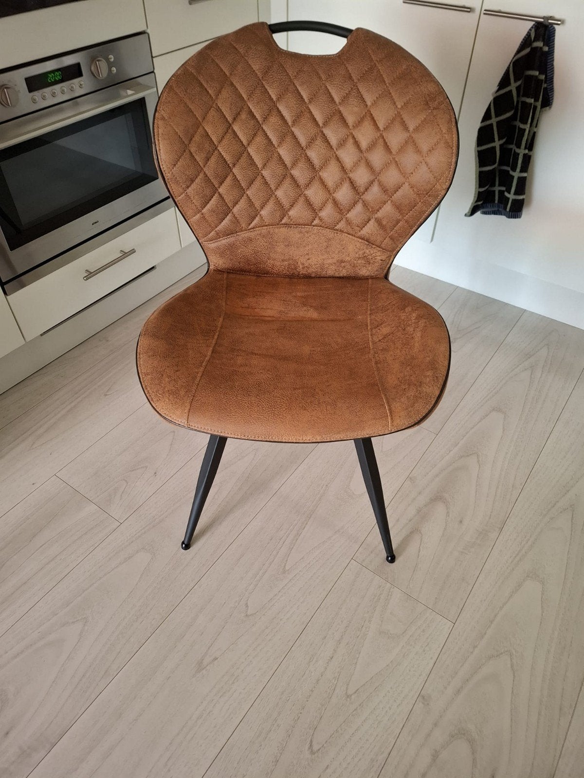 4 mooie Haco eetkamerstoelen te koop (serie Grace), Ophalen, Zo goed als nieuw, Stof