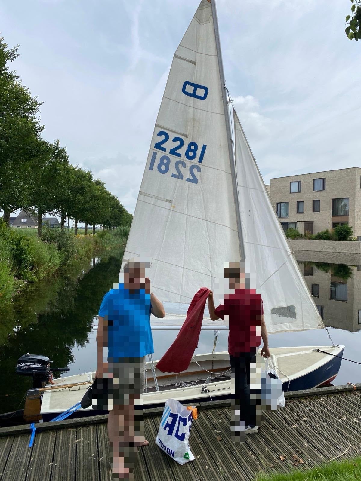 Volksboot 480 met 4pk Mercury buitenboordmotor (en trailer), Ophalen, Gebruikt, Minder dan 15 m²