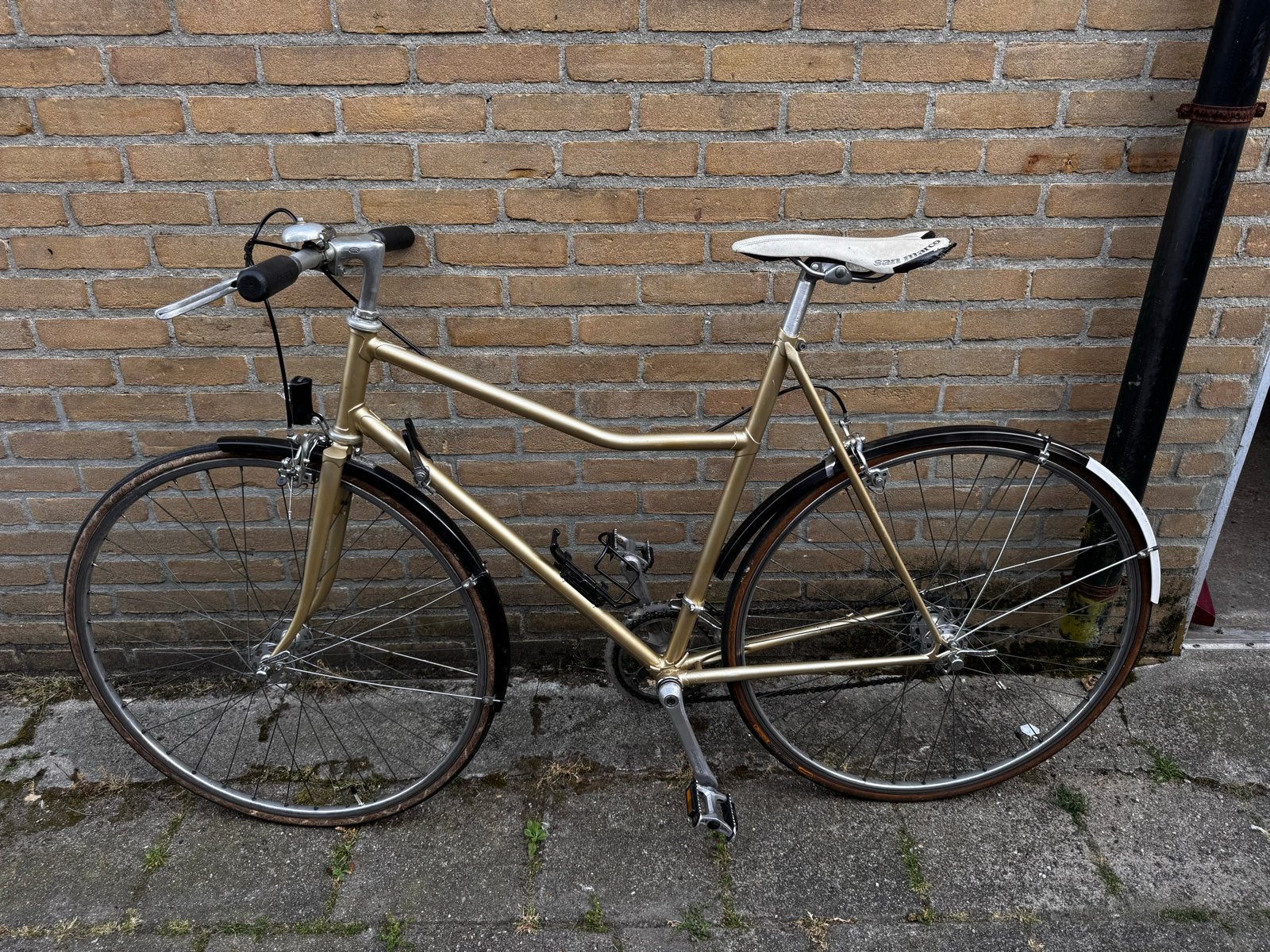 Japanse damesfiets, Fietsen en Brommers, Fietsen | Heren | Herenfietsen, Overige merken, Velgrem, Versnellingen, Ophalen of Verzenden