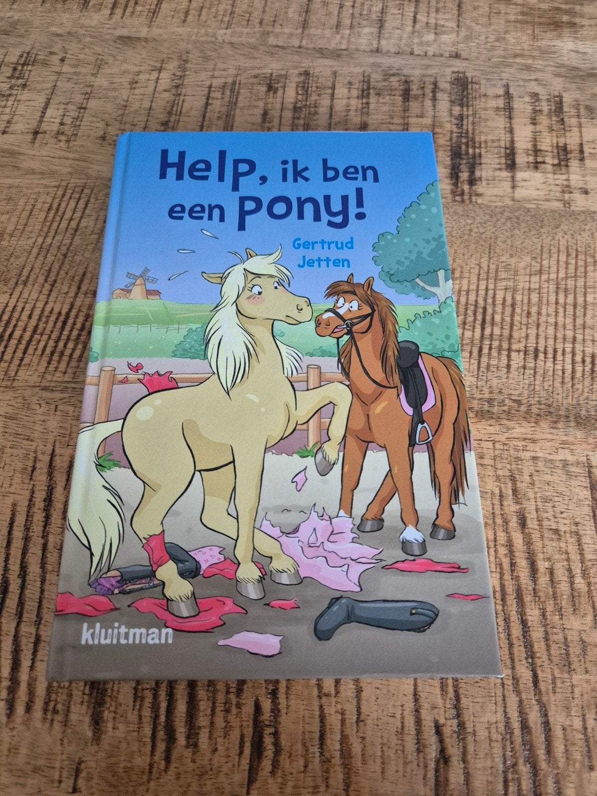 Gertrud Jetten - Help, ik ben een pony!, Fictie algemeen, Ophalen of Verzenden, Zo goed als nieuw, Gertrud Jetten