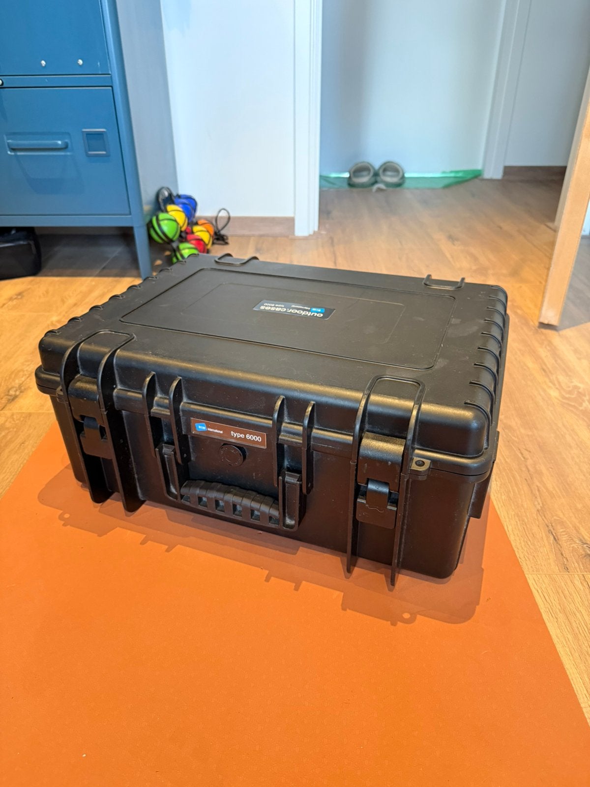 B&W Outdoor Case Type 6000 | stevige beschermkoffer, Ophalen of Verzenden, Zo goed als nieuw, Overige instrumenten