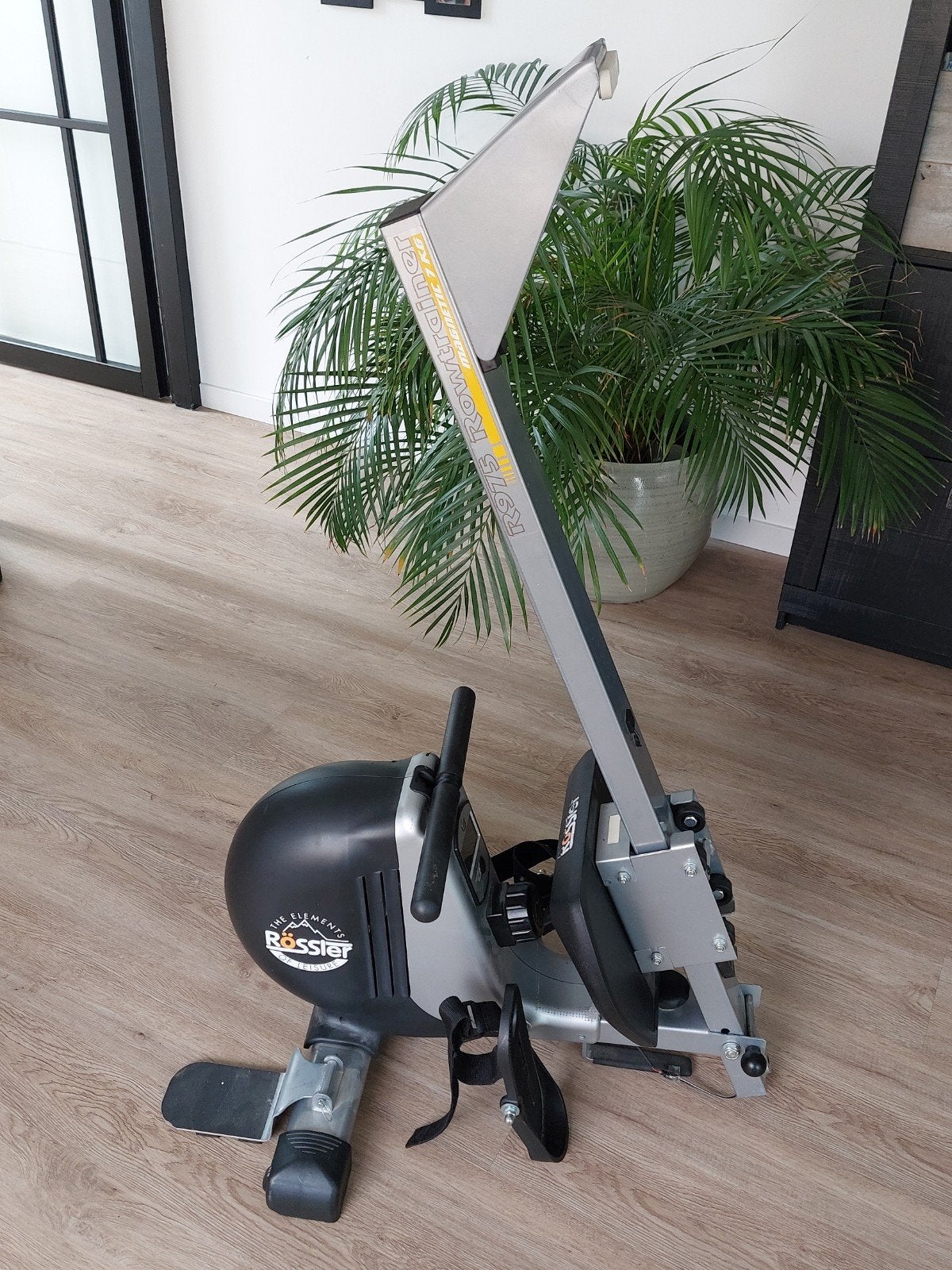 Rössler roeitrainer, type R975 rowtrainer magnetic 7 kg, Ophalen, Buik