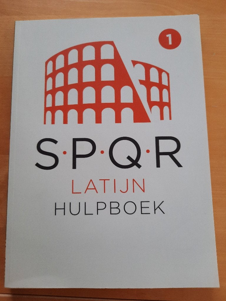 S.P.Q.R. Latijn Hulpboek 1 (1e editie), Diverse auteurs, Ophalen of Verzenden, Zo goed als nieuw, Latijn