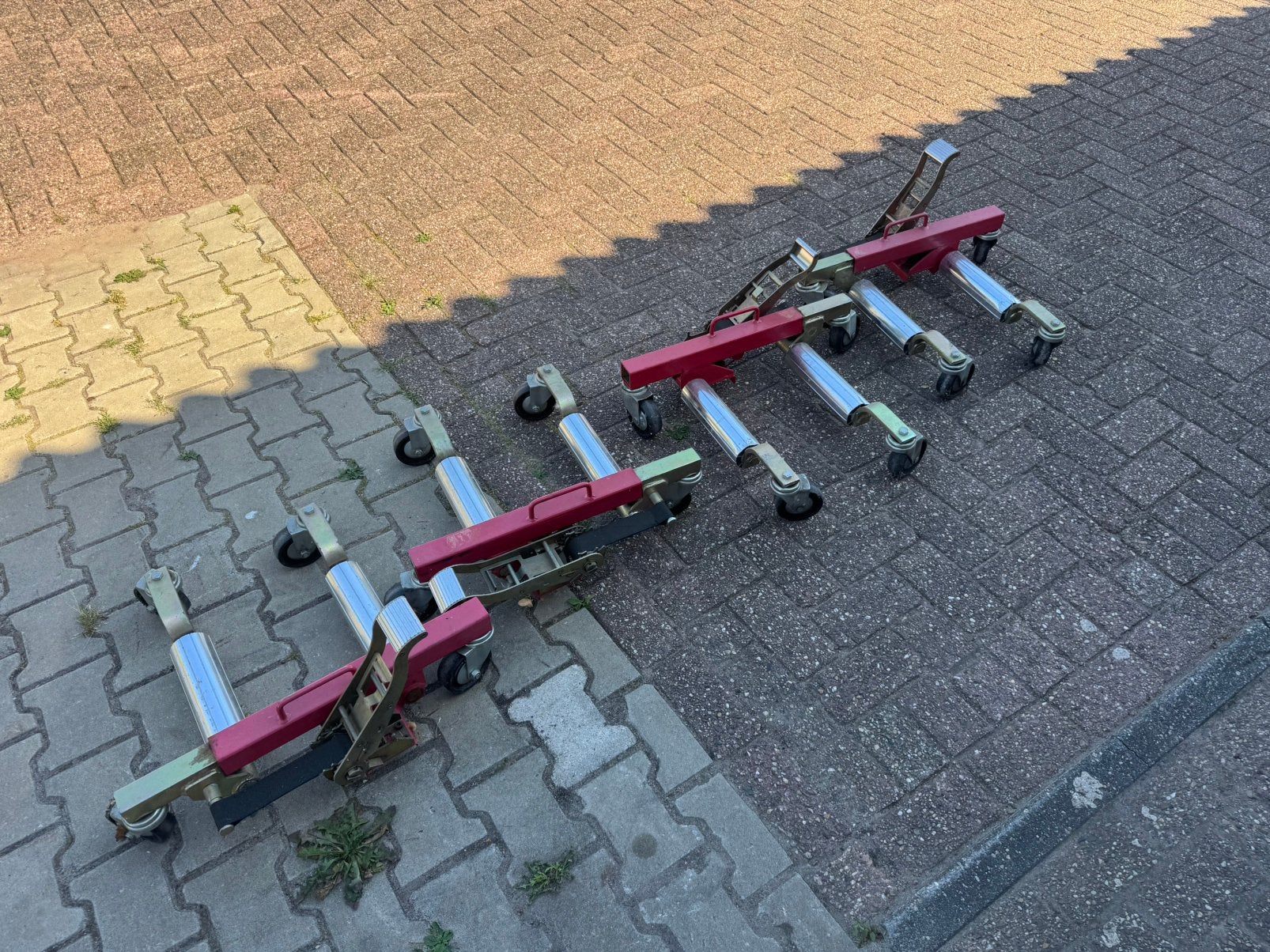 4 stevige wieldolly’s automovers autotransport, Ophalen of Verzenden