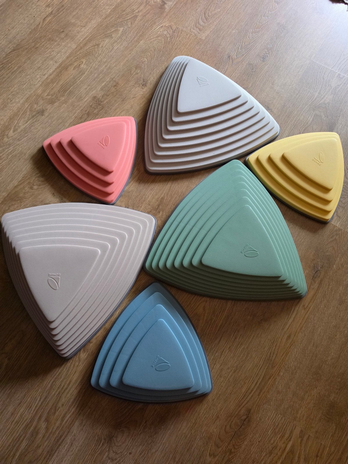 Gonge Rivierstenen Pastel Set - Balans en Coördinatie, Ophalen of Verzenden, Overige typen