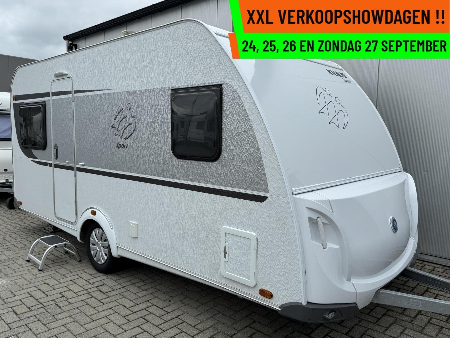 Knaus sport - XXL VERKOOPSHOW 24,25,26 & 27 SEPT. 10-17 UUR, Rondzit, Bedrijf, 6 tot 7 meter, Douche
