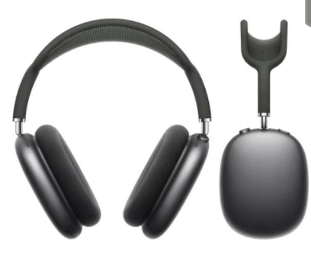 Apple AirPods Max - Lightning Grijs, Audio, Tv en Foto, Koptelefoons, Overige merken, Zo goed als nieuw, Draadloos, Op oor (supra aural)