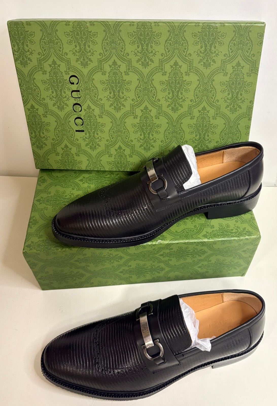Gucci heren loafers zwart – maat 41 – met doos, Kleding | Heren, Ophalen of Verzenden, Nieuw, Zwart, Loafers
