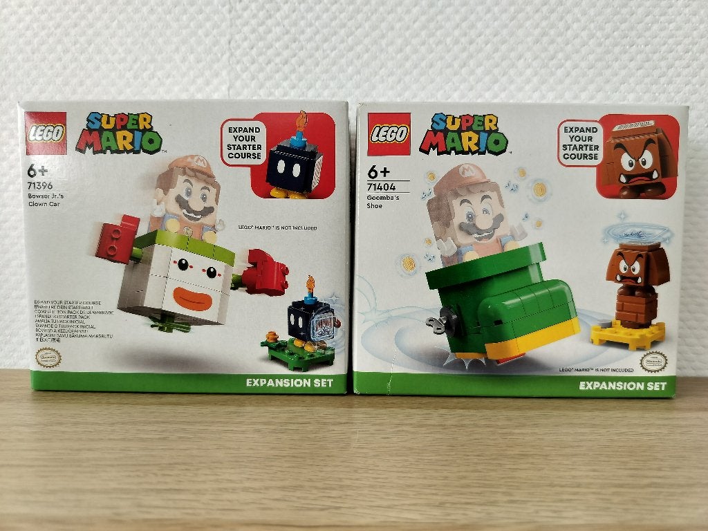 Lego Super Mario - 71396 en 71404, Ophalen of Verzenden, Nieuw