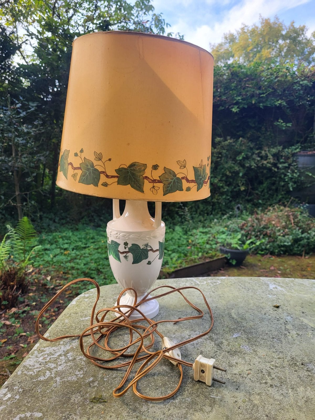Wedgwood tafellamp, Ophalen, Zo goed als nieuw, Vintage