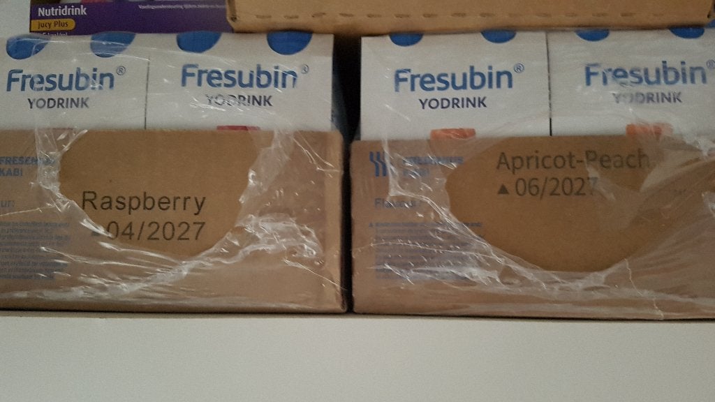 Veel nutridrink protein en fresubin - €20,-/24 stuks, Ophalen of Verzenden