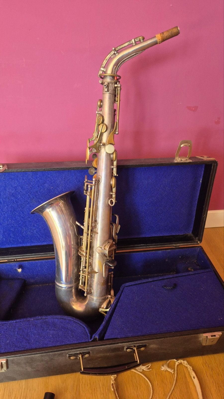 Amati Kraslice alt saxofoon, Muziek en Instrumenten, Ophalen, Gebruikt, Alt