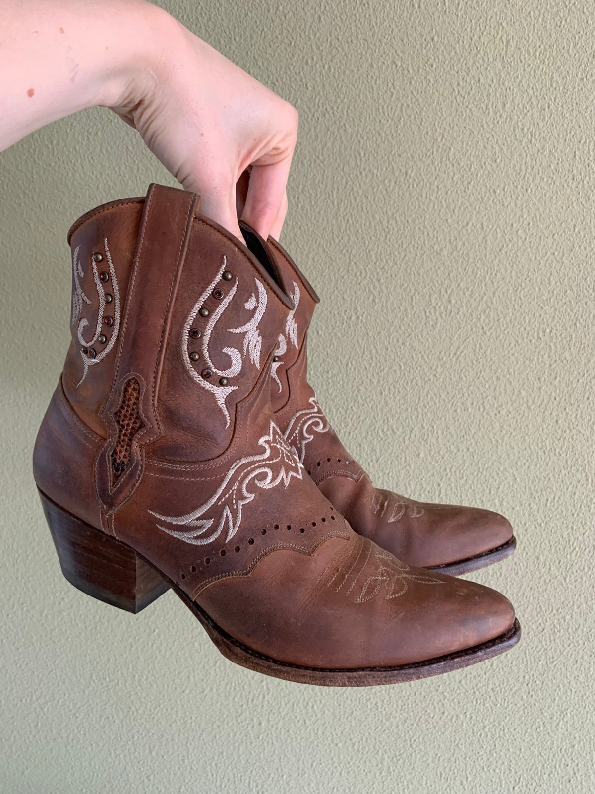 Sendra enkellaarsjes met rits 39 western boots laarzen, -, Lage of Enkellaarzen, Ophalen of Verzenden, Zo goed als nieuw