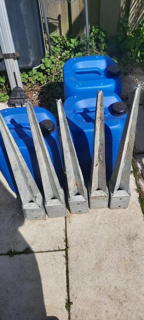 5x Paalpunten nieuw 7.50 euro per stuk  vaste prijs ×10×75, Tuin en Terras, Ophalen of Verzenden, Nieuw, Minder dan 180 cm, Overige typen