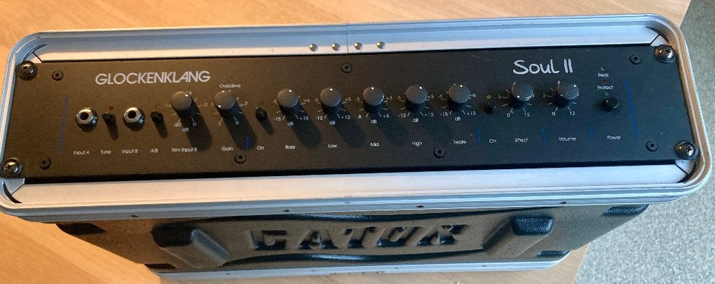 Glockenklang Soul II basversterker, Ophalen of Verzenden, Gebruikt, Basgitaar, 100 watt of meer