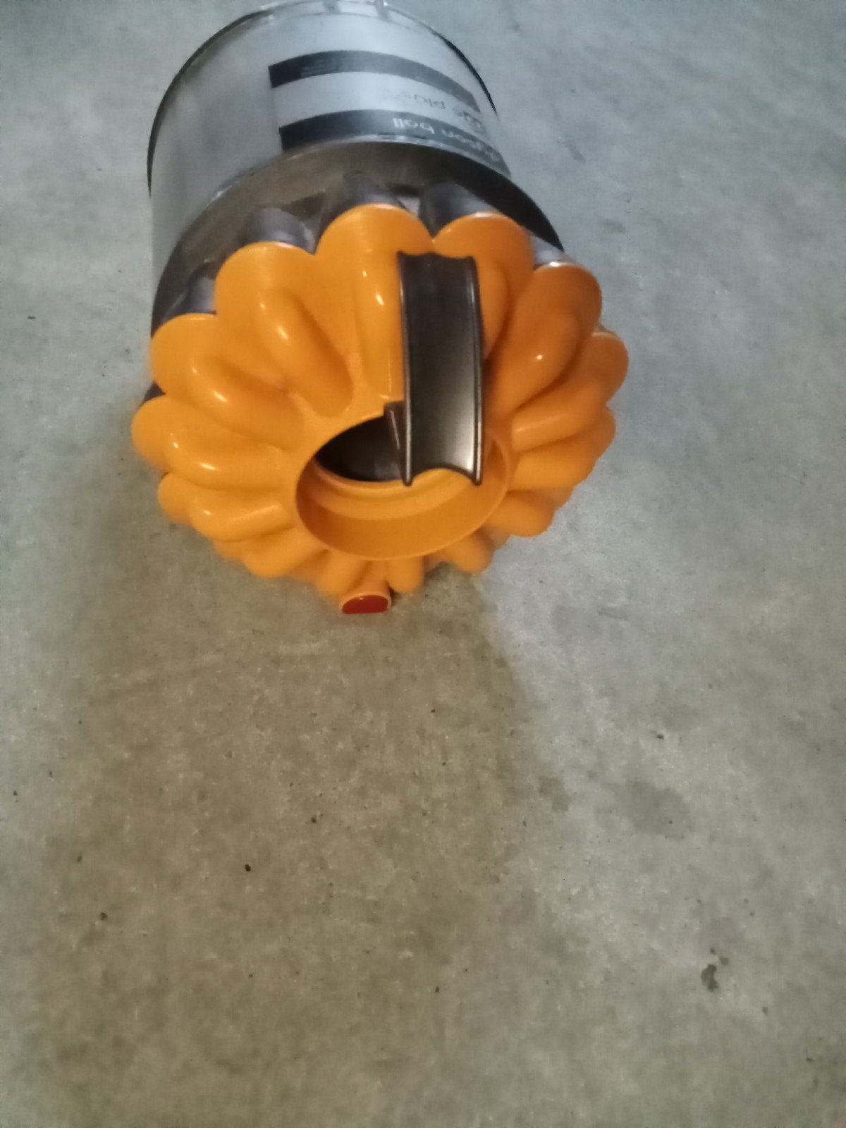 stofreservoir met cycloonunit van een Dyson-stofzuiger, Witgoed en Apparatuur, Stofzuigers, Ophalen of Verzenden, Stofreservoir met cycloonunit van een Dyson-stofzuiger (zoals de Dyson DC33c