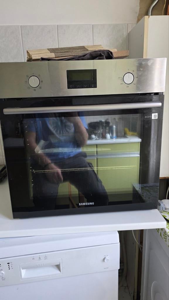Samsung NV68A1140BS Inbouw Oven - Zo goed als nieuw, Ophalen, Oven, Hete lucht, 60 cm of meer