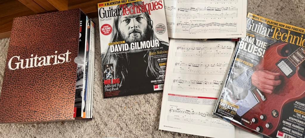 Gezocht Guitar techniques tijdschriften, Ophalen