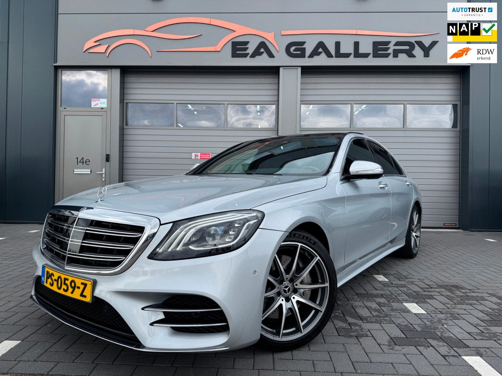 Mercedes-Benz S-klasse 400d 4Matic Premium Plus NAP, Auto's, Mercedes-Benz, Automaat, Adaptive Cruise Control, Gebruikt, 2925 cc
