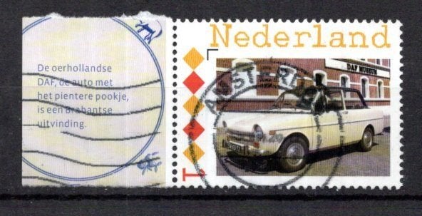 gestempelde. Persoonlijke: uit vel van 3. Hou van Holland, Ophalen of Verzenden, Na 1940, Gestempeld