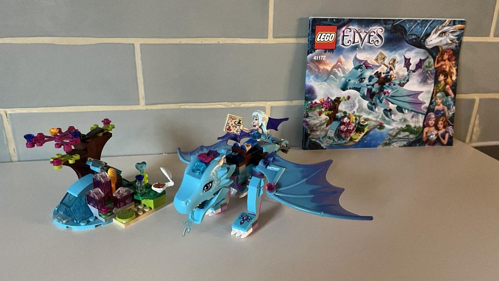 LEGO The Water Dragon Adventure 41172 (Lego Elves), Lego, Compleet, Ophalen of Verzenden, Zo goed als nieuw