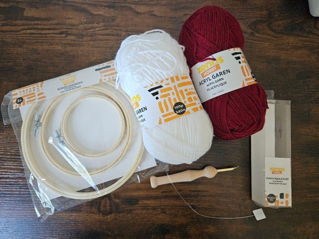 Punch pakket, Hobby en Vrije tijd, Verzenden, Nieuw, Handborduren, Borduurpakket