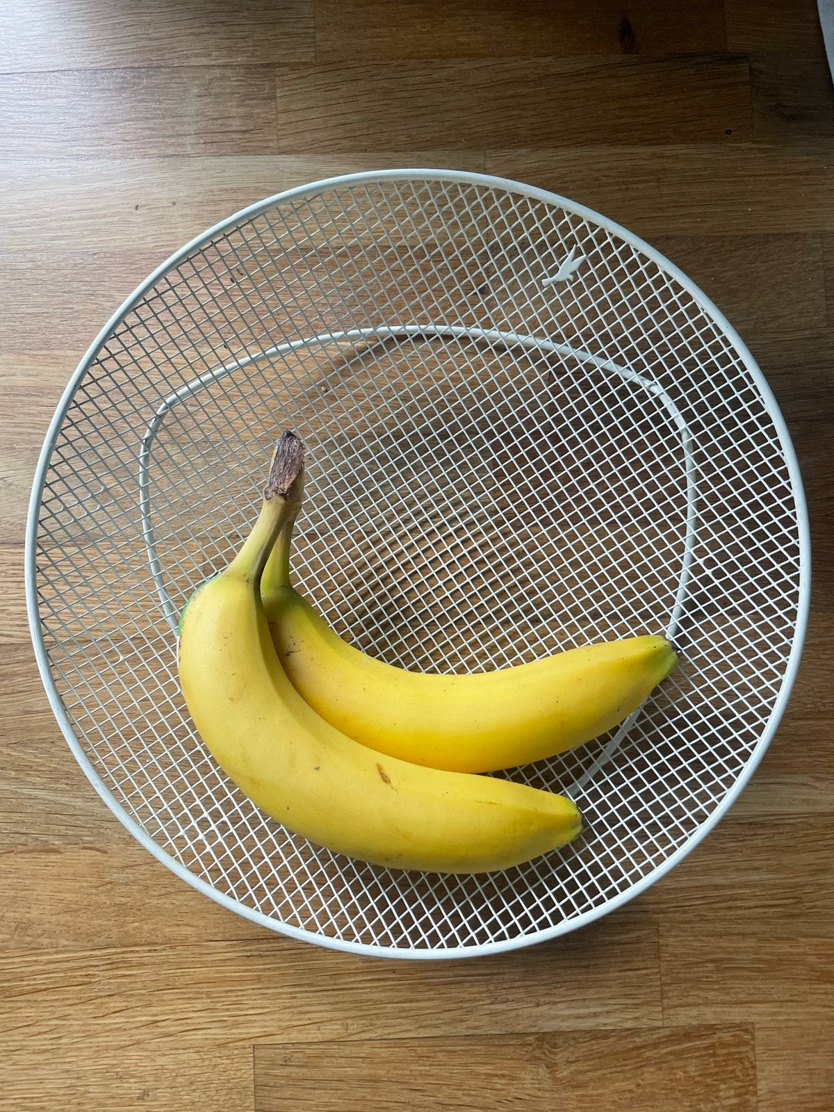 Vintage Draadstaal Fruitmand - Uniek Design, Gebruikt, Mand, Rond, Ophalen of Verzenden