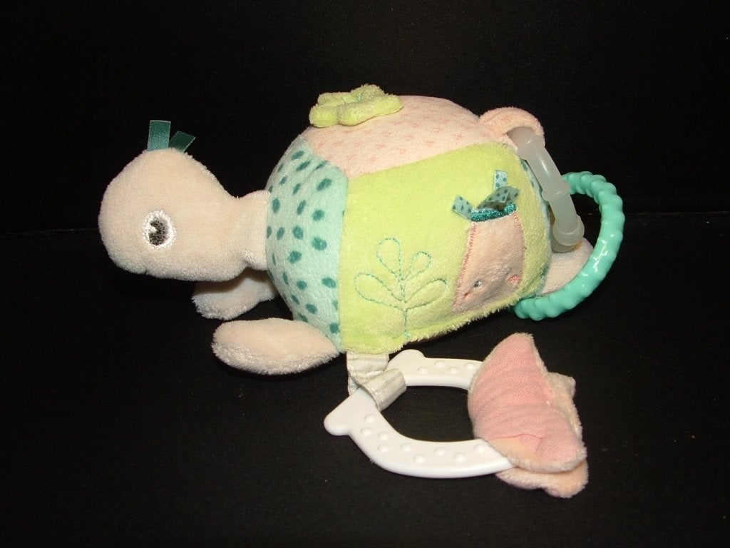 FEHN SCHILDPAD ACTIVITYCENTER VELOURS ECRU MET PASTEL, Verzenden, Nieuw, Overige typen