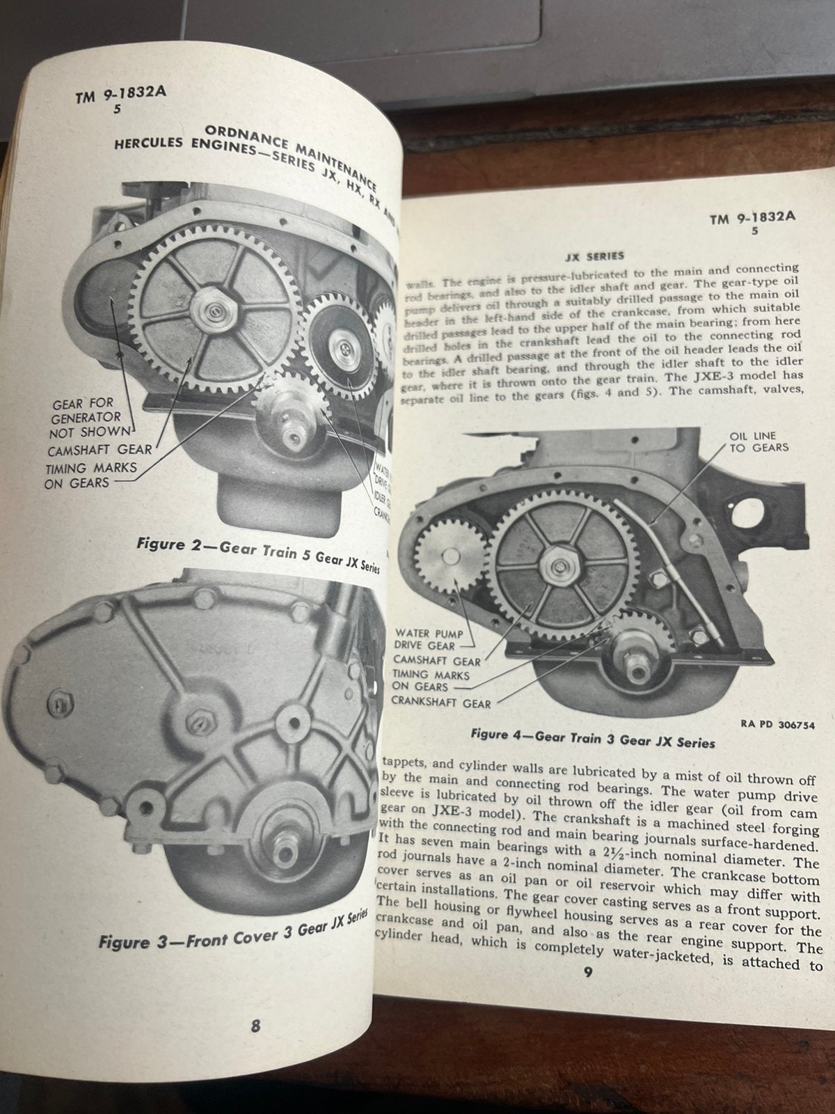 WO2 Amerikaans handboek Hercules JX motor Scout Car M3A1, Amerika, Verzenden