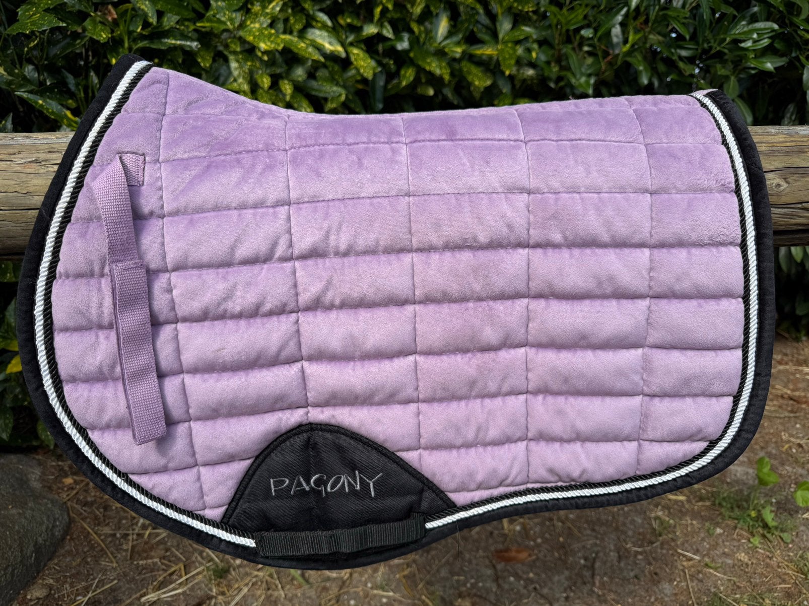 Pagony Work velours zadeldek lila Cob veelzijdigheid, Dieren en Toebehoren, Paarden en Pony's | Dekens en Dekjes, Ophalen of Verzenden