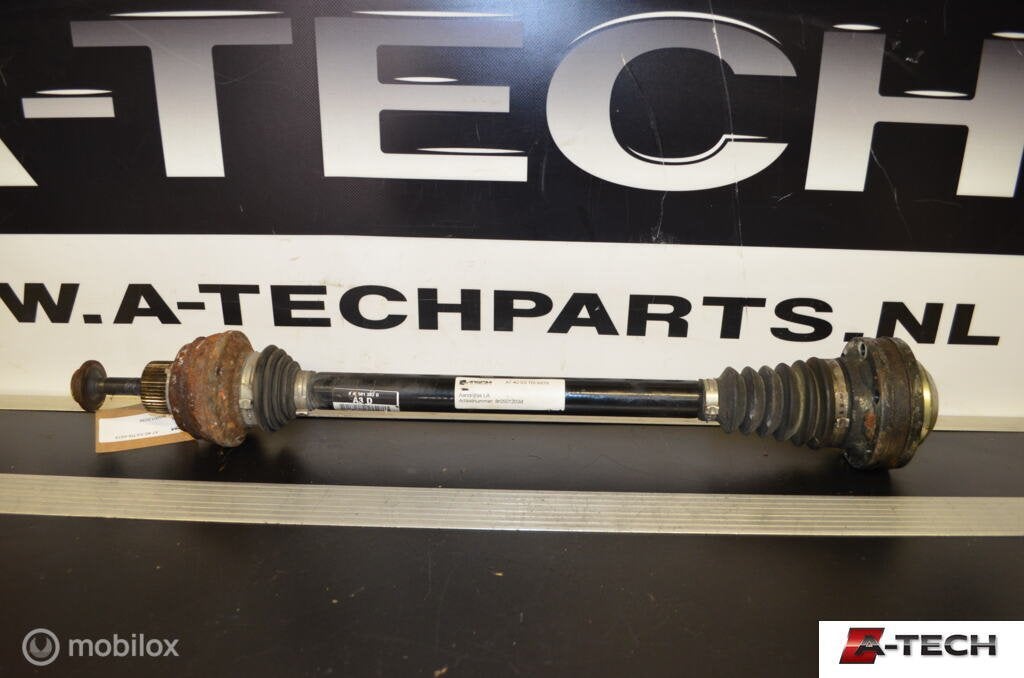 Aandrijfas linksachter Audi A7 A6 C7 quattro 8r0501203d, Audi, Gebruikt, Audi, Ophalen of Verzenden