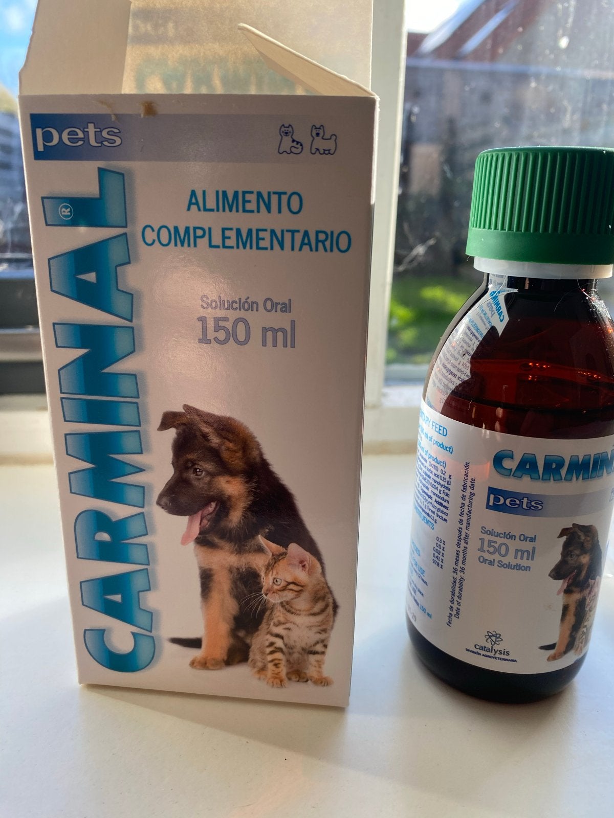 Carminal pets natuurlijk product tegen maagzuur hond en kat, Ophalen of Verzenden, Kat