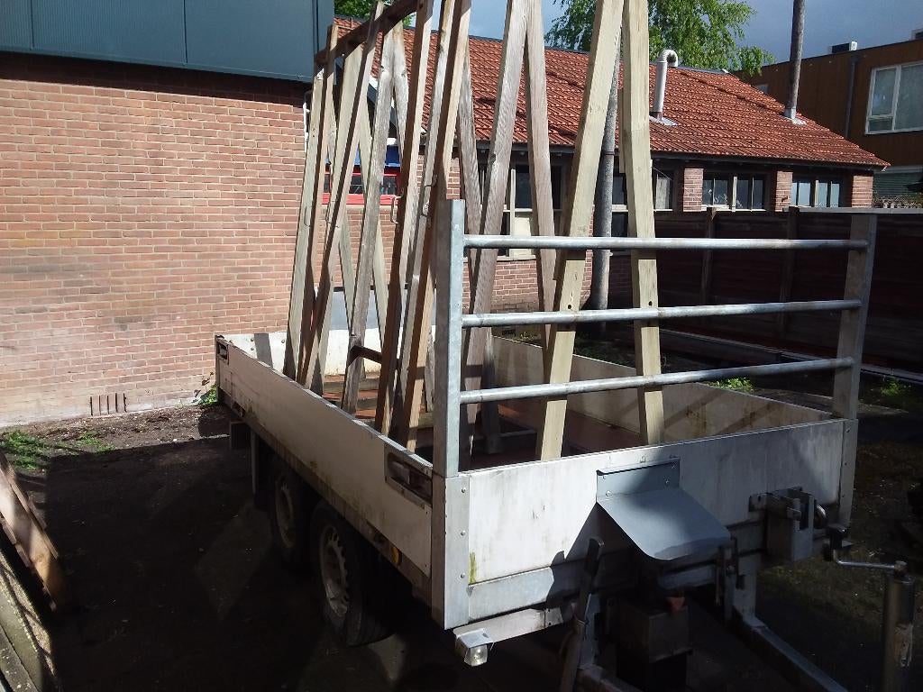 Transportbok voor glas of plaatwerk, Doe-het-zelf en Verbouw, Transportwagens, 100 liter of meer, Ophalen, Gebruikt, Overige typen