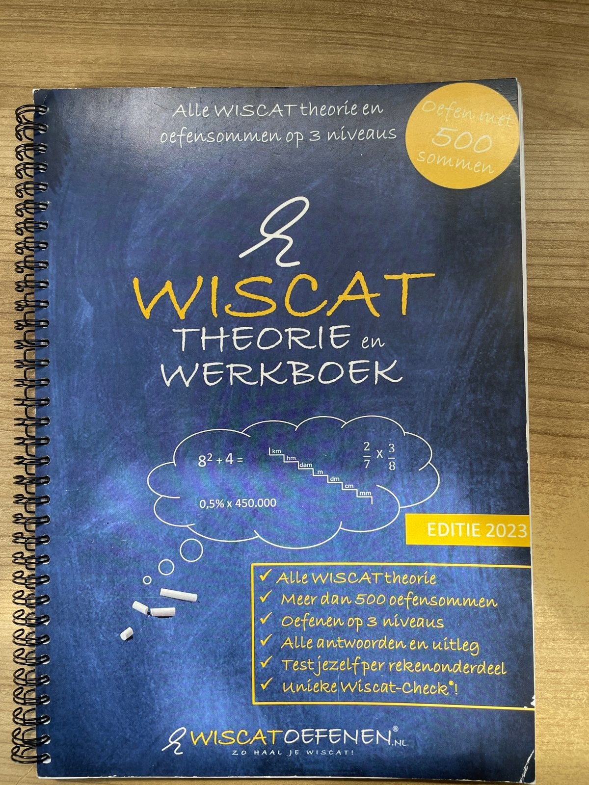 WISCAT Theorie en Werkboek - Editie 2023, Boeken, Studieboeken en Cursussen, Ophalen of Verzenden, Beta, Zo goed als nieuw, HBO