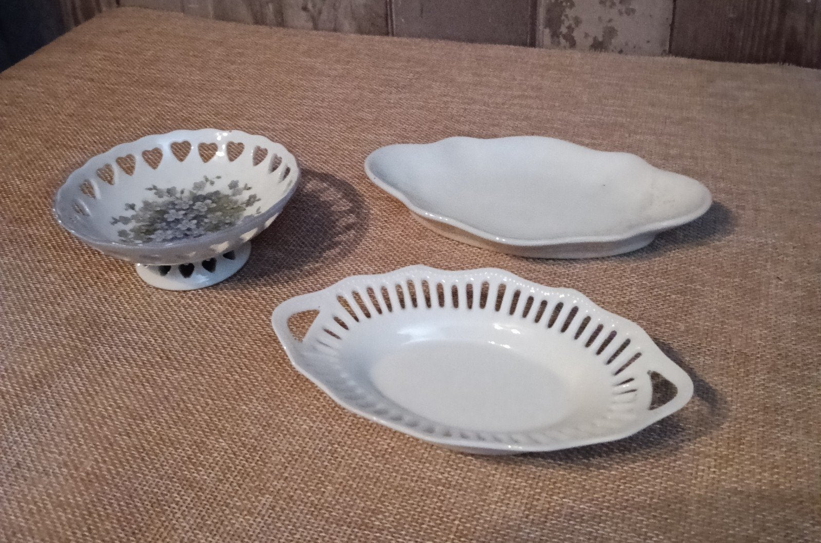 Set van 3 porseleinen schaaltjes - Reutter, Volkstedt, Ophalen of Verzenden