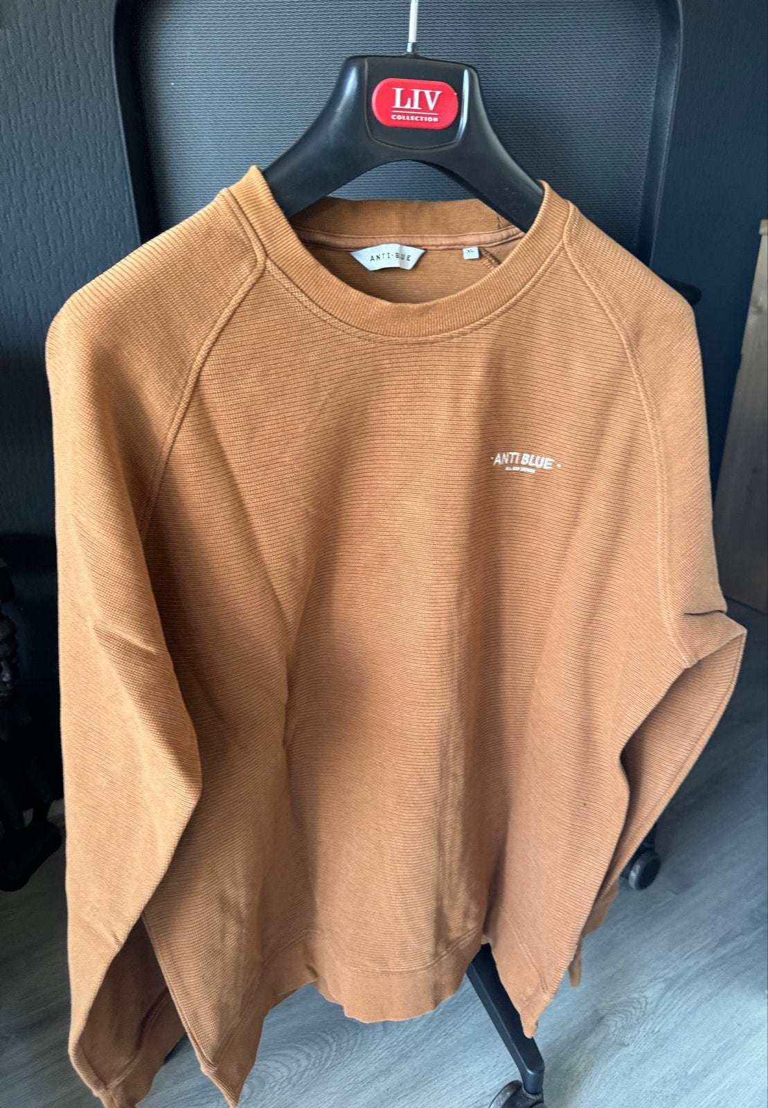 Anti Blue sweater bruin maat xl, Kleding | Heren, Truien en Vesten, Ophalen of Verzenden, Zo goed als nieuw, Maat 56/58 (XL), Bruin