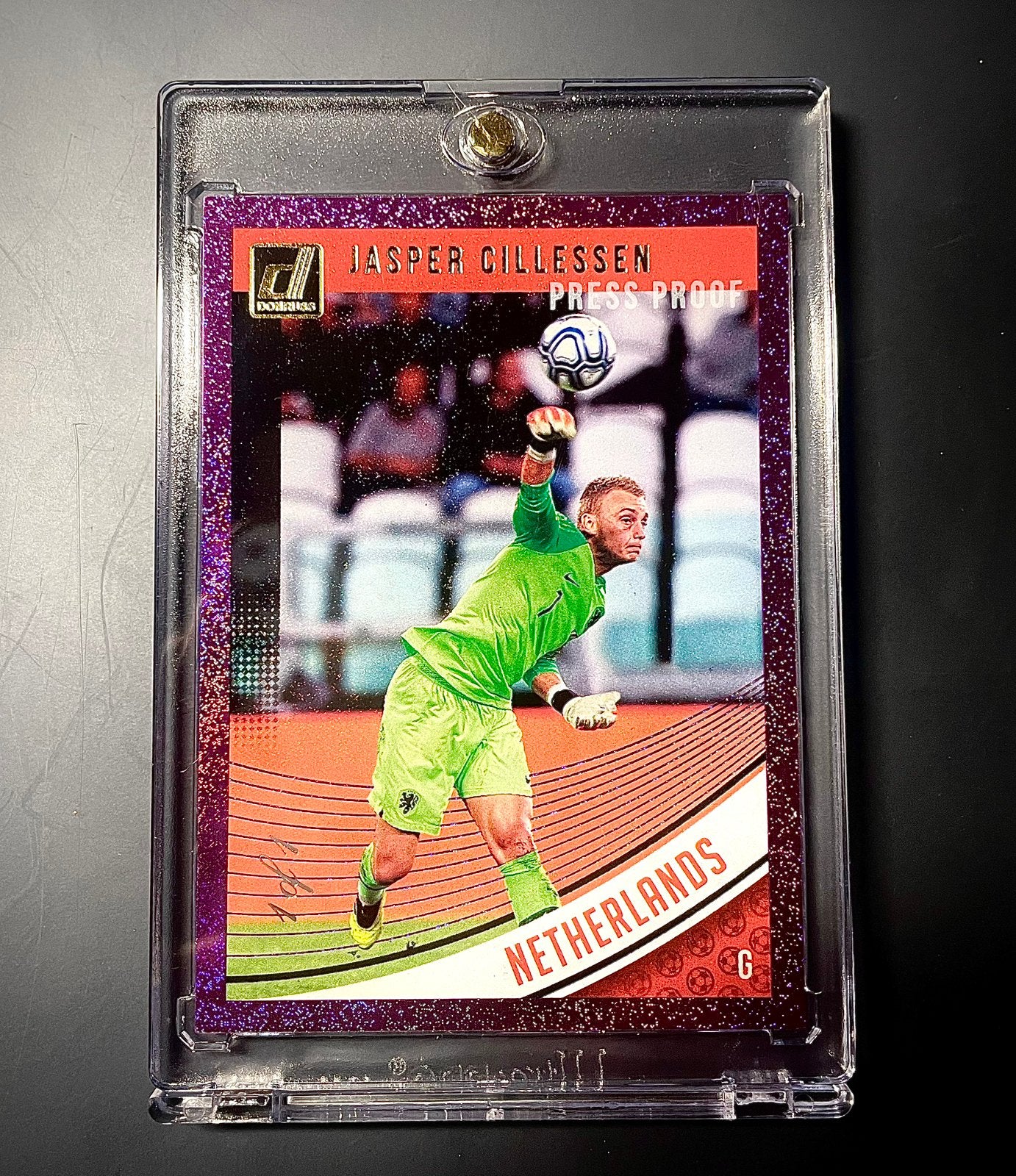 Cillessen Donruss Press Proof 1/1 One of One, Ophalen of Verzenden, Zo goed als nieuw, Buitenlandse clubs, Poster, Plaatje of Sticker