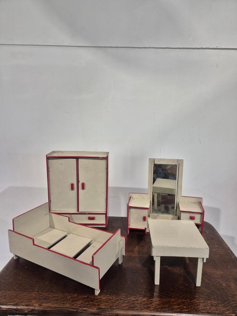 Ado ko verzuu poppenmeubels modernist, Verzamelen, Poppenhuis, Ado, Onbekend, Ophalen of Verzenden