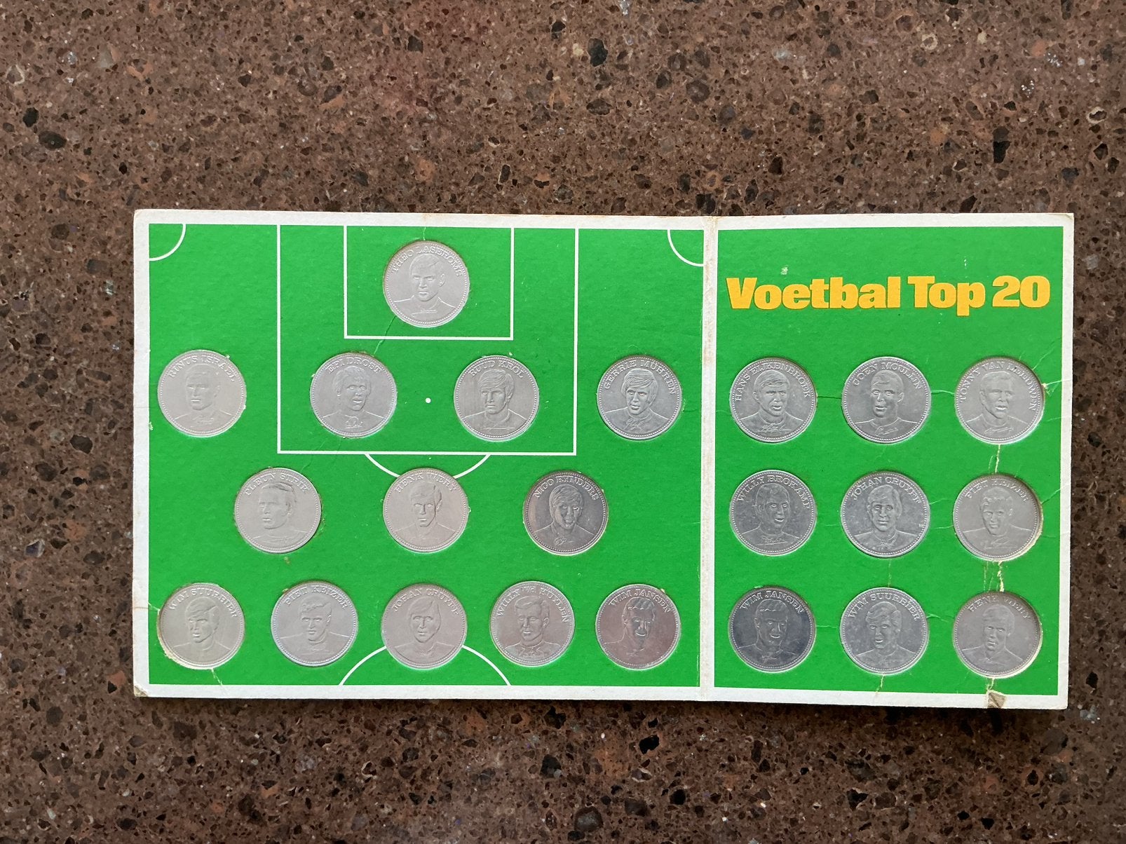 Voetbal Top 20 munten, Verzamelen, Ophalen of Verzenden, Overige binnenlandse clubs