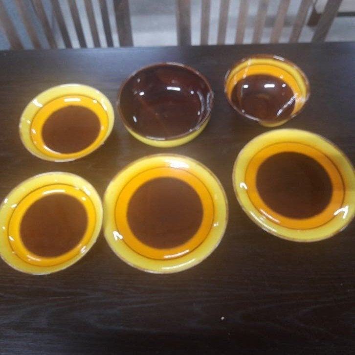 Vintage Zell am Harmersbach Havanna servies - 6-delige set, Ophalen of Verzenden