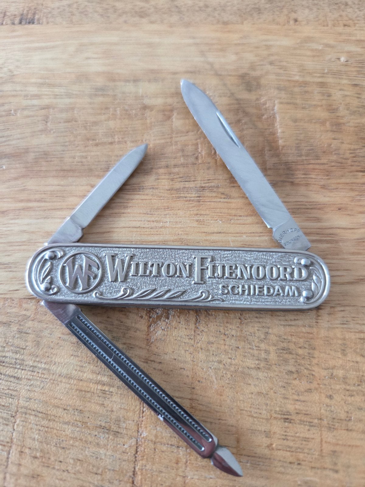 Wilton Fijenoord zakmes, Bierhoff Solingen, Ophalen of Verzenden