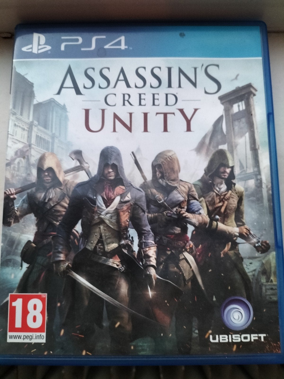 Assassin's Creed Unity PS4 - Zo goed als nieuw, Spelcomputers en Games, Ophalen of Verzenden, Zo goed als nieuw