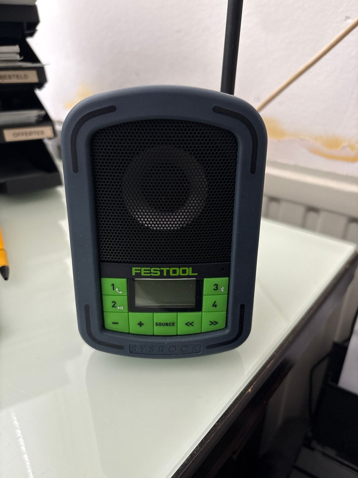 Festool SYSROCK BR 10 Bouwradio - Compact en Robuust, Ophalen of Verzenden, Nieuw, Bouwradio