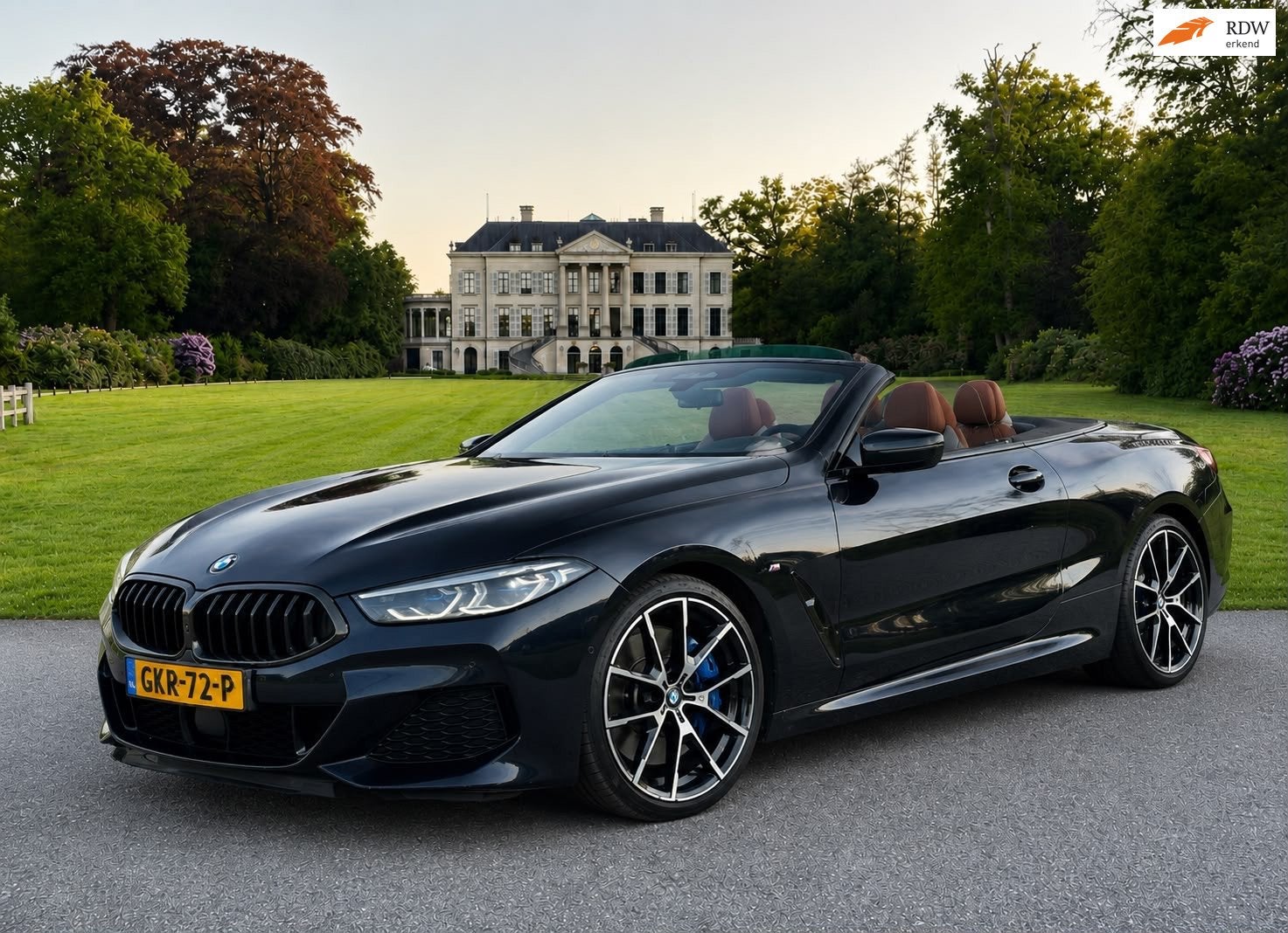 BMW 8-serie 840i xDrive M-Sport Individual / Air-collar / St, Auto's, Automaat, Dealer onderhouden, Gebruikt, Cabriolet