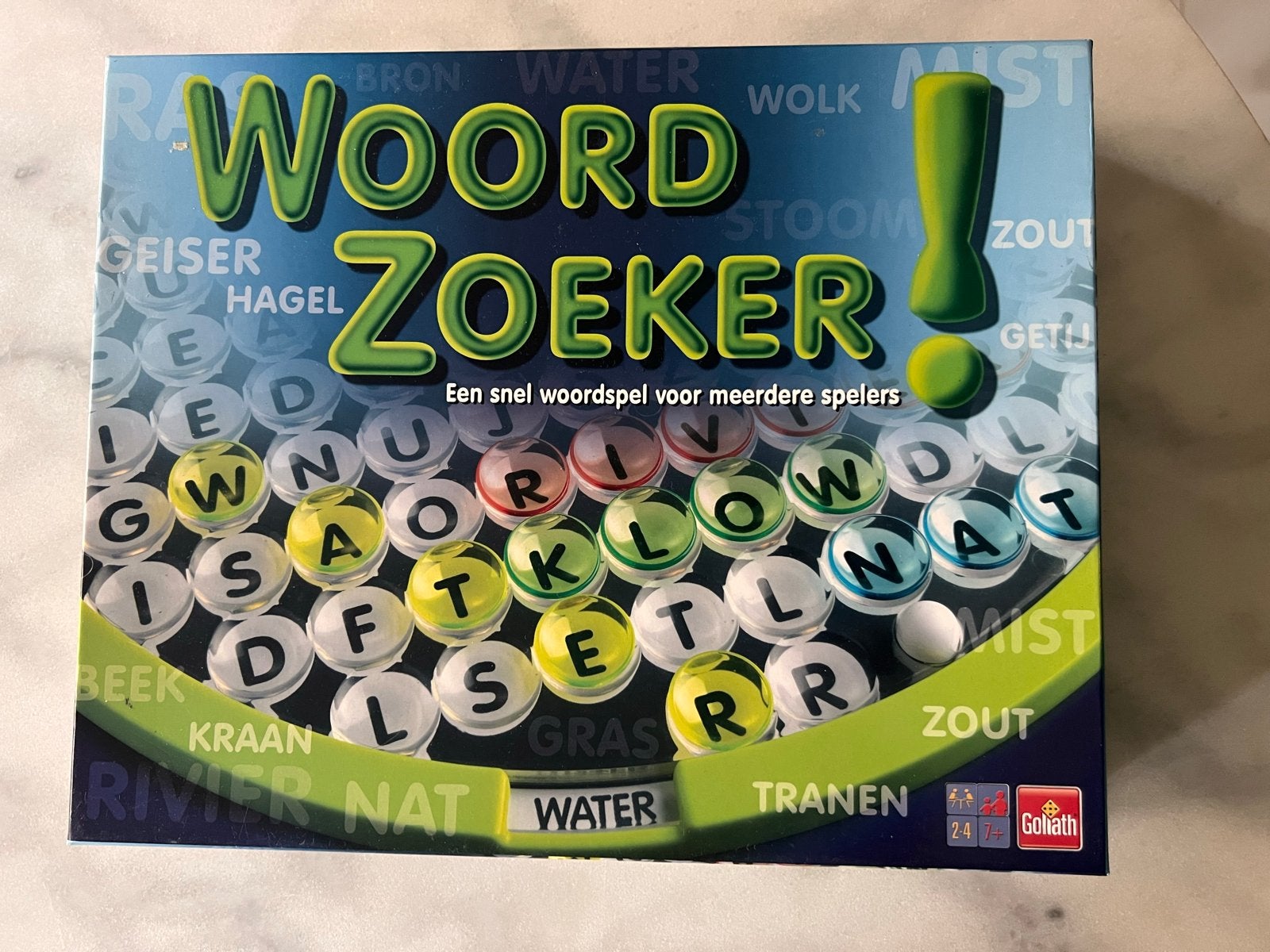 Woordzoeker Bordspel - Goliath (Zo goed als nieuw), Drie of vier spelers, Ophalen of Verzenden, Zo goed als nieuw
