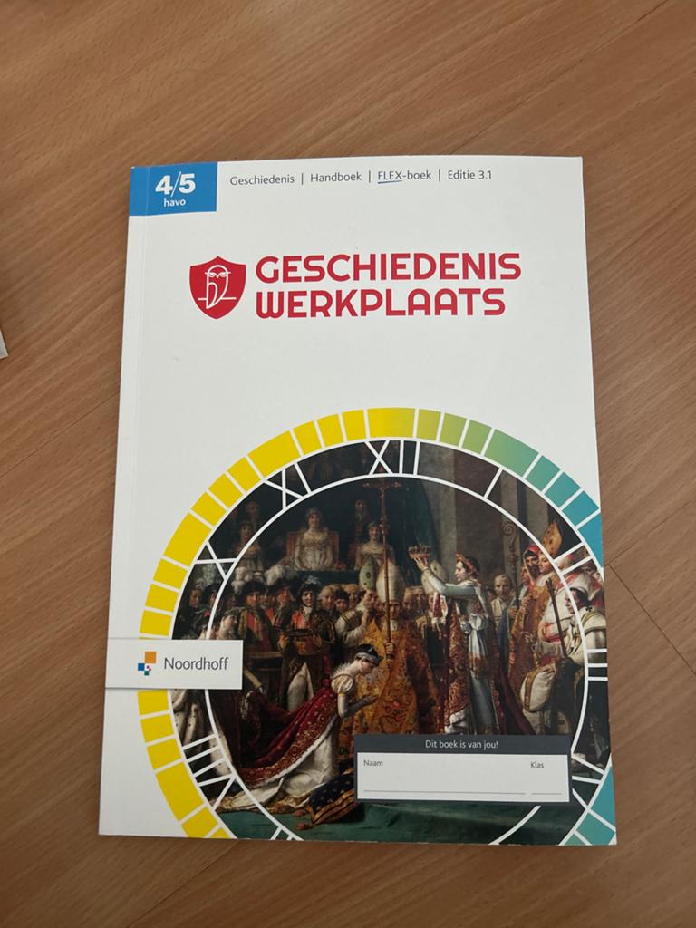 Geschiedenis Werkplaats 4/5 havo Handboek & Opdrachtenboek, Boeken, Schoolboeken, Ophalen of Verzenden, Zo goed als nieuw, HAVO