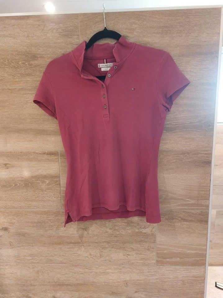 Dames poloshirt tommy hilfiger, Maat 38/40 (M), Overige kleuren, Ophalen of Verzenden, Korte mouw