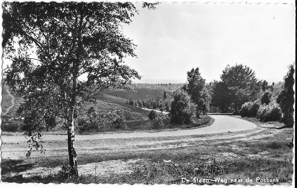 De Steeg, Weg naar de Posbank, Verzenden, 1960 tot 1980, Gelopen, Gelderland