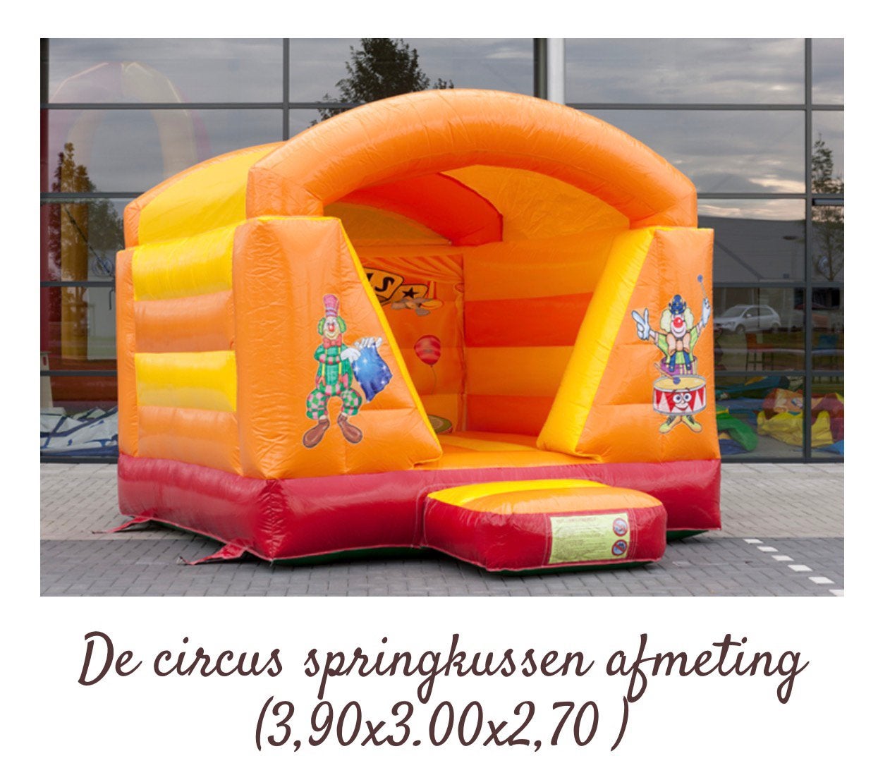 Circus springkussen TEKOOP, Ophalen of Verzenden, Zo goed als nieuw