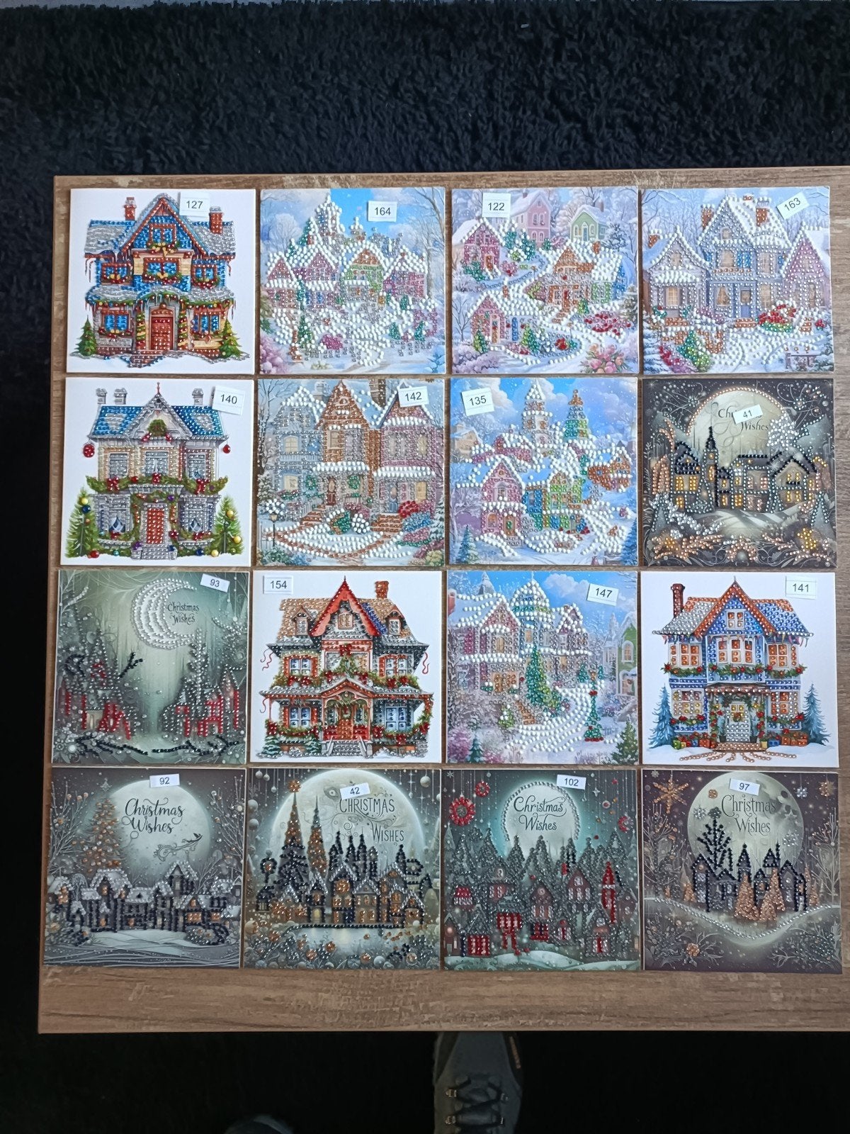 leuke daimond painting kaarten kerst, Ophalen of Verzenden, Nieuw, Kerst